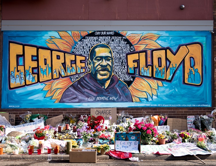 hommage à George Floyd